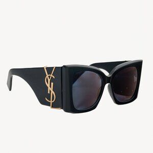 Saint Laurent SL M119 Blaze Black Cat-Eye Sunglasses